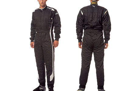 PUMA FIA FUTURE CAT Racing Suit Black - PUMA MOTORSPORT